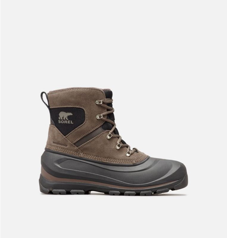 Sorel Erkek Buxton™ Lace - Kar Botu Kahverengi/Siyah - 645-RWPJVG